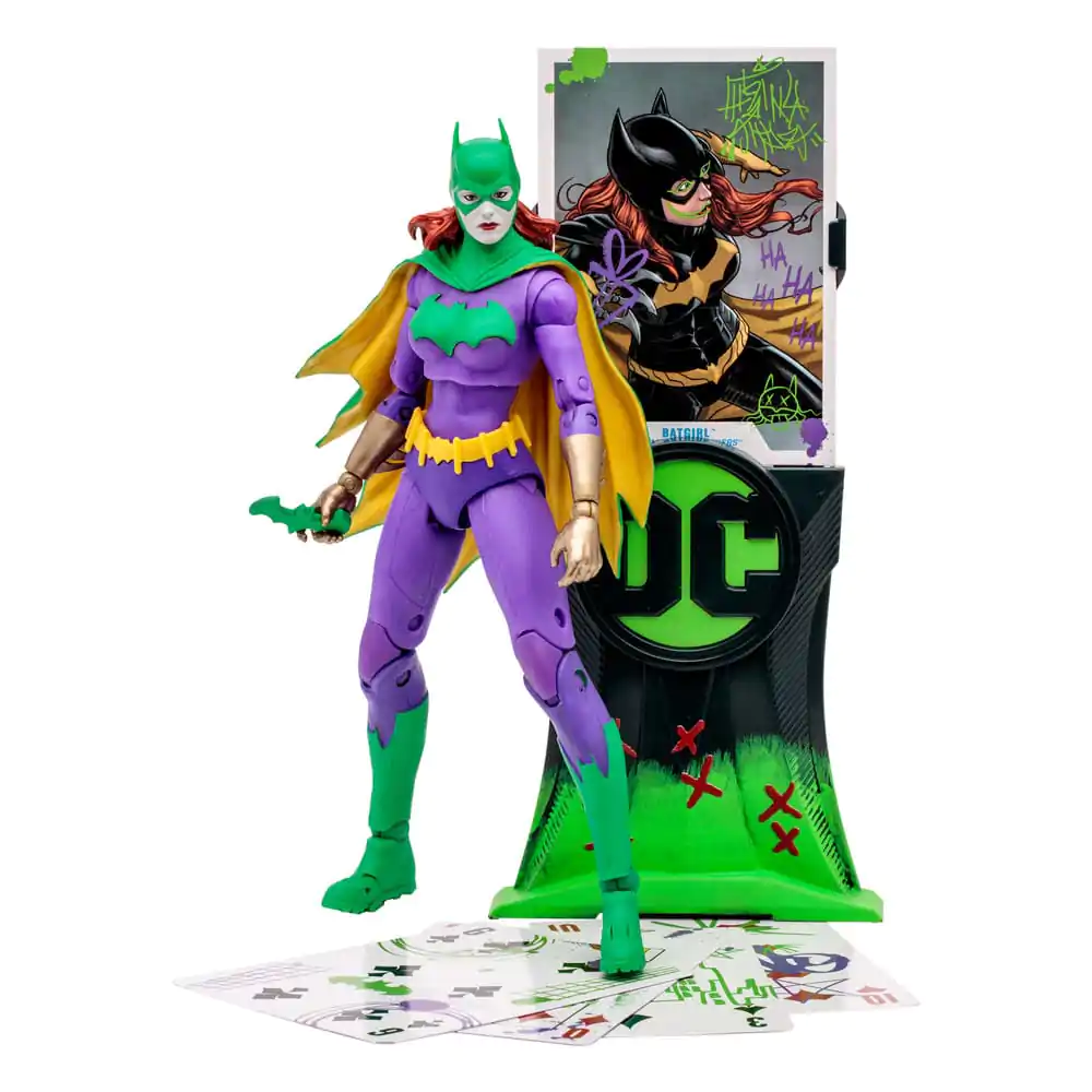 DC Multiverse akcijska figura Batgirl Jokerized (Three Jokers) (Gold Label) 18 cm fotografija izdelka