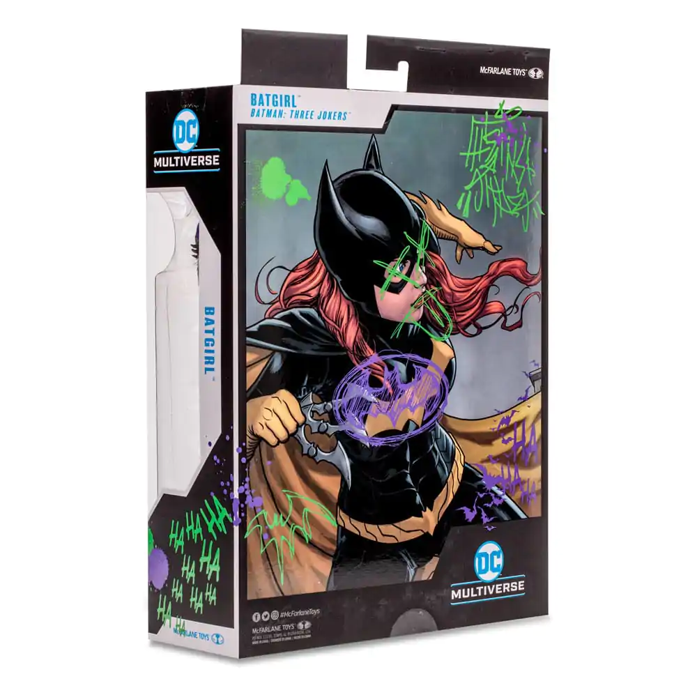 DC Multiverse akcijska figura Batgirl Jokerized (Three Jokers) (Gold Label) 18 cm fotografija izdelka