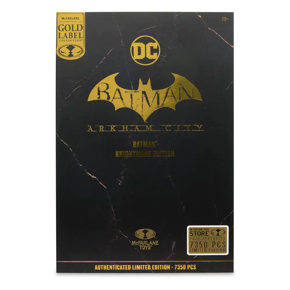 DC Multiverse akcijska figura Batman (Arkham City) Knightmare Edition (Gold Label) 19 cm fotografija izdelka
