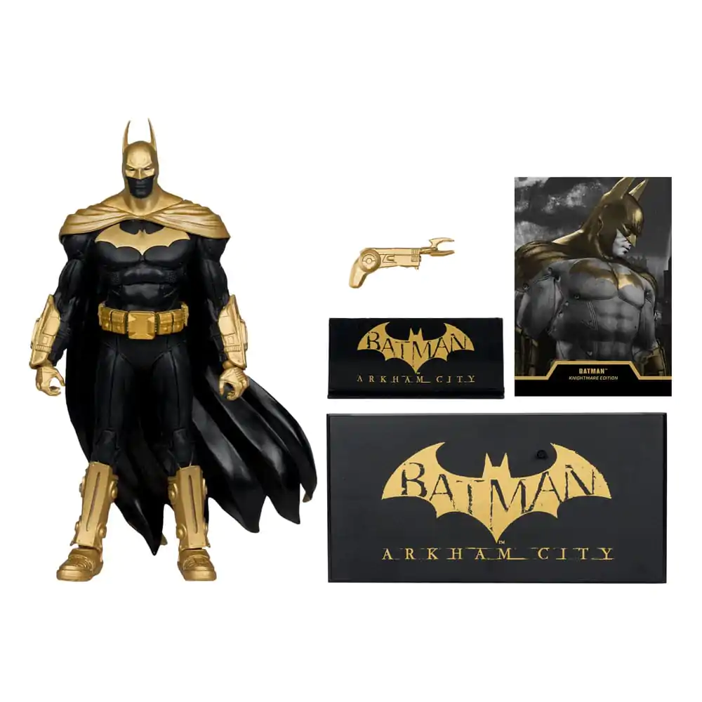 DC Multiverse akcijska figura Batman (Arkham City) Knightmare Edition (Gold Label) 19 cm fotografija izdelka