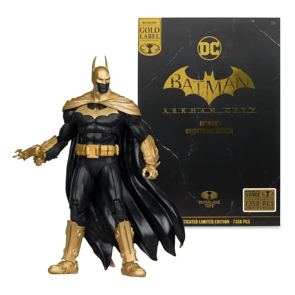 DC Multiverse akcijska figura Batman (Arkham City) Knightmare Edition (Gold Label) 19 cm fotografija izdelka