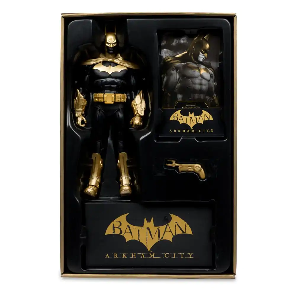 DC Multiverse akcijska figura Batman (Arkham City) Knightmare Edition (Gold Label) 19 cm fotografija izdelka