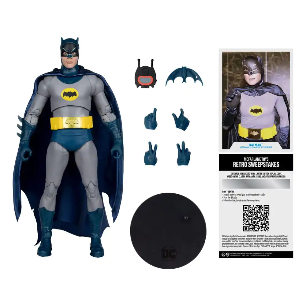 DC Multiverse Akcijska Figura Batman (Batman: Classic TV Series) 18 cm fotografija izdelka