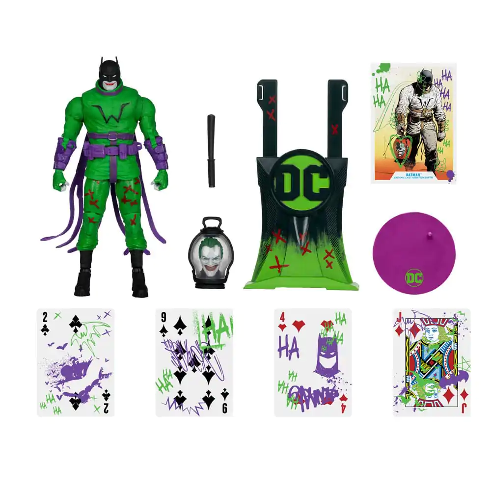 DC Multiverse Akcijska Figura Batman (Batman: Last Knight on Earth) Jokerized (Gold Label) 18 cm fotografija izdelka