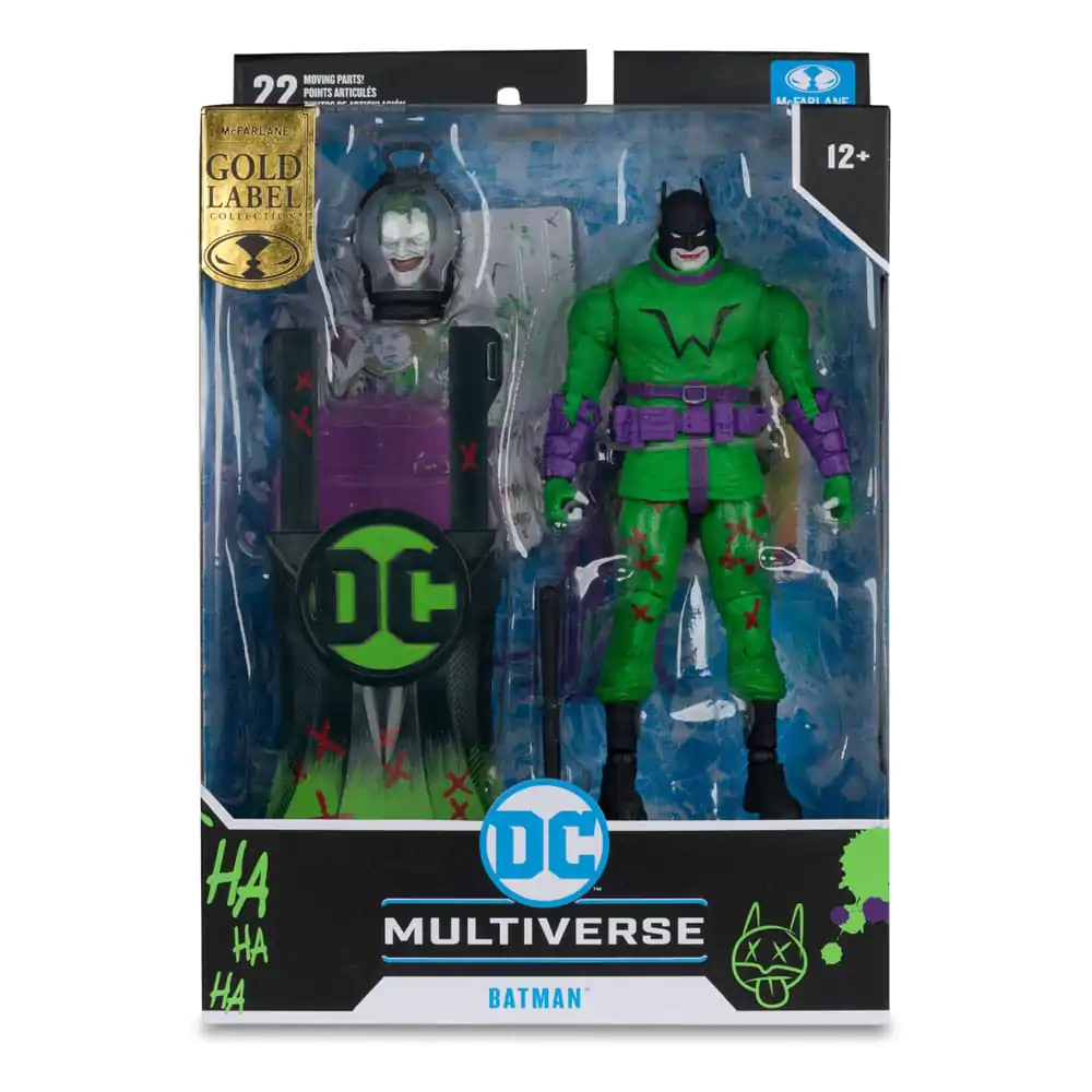 DC Multiverse Akcijska Figura Batman (Batman: Last Knight on Earth) Jokerized (Gold Label) 18 cm fotografija izdelka