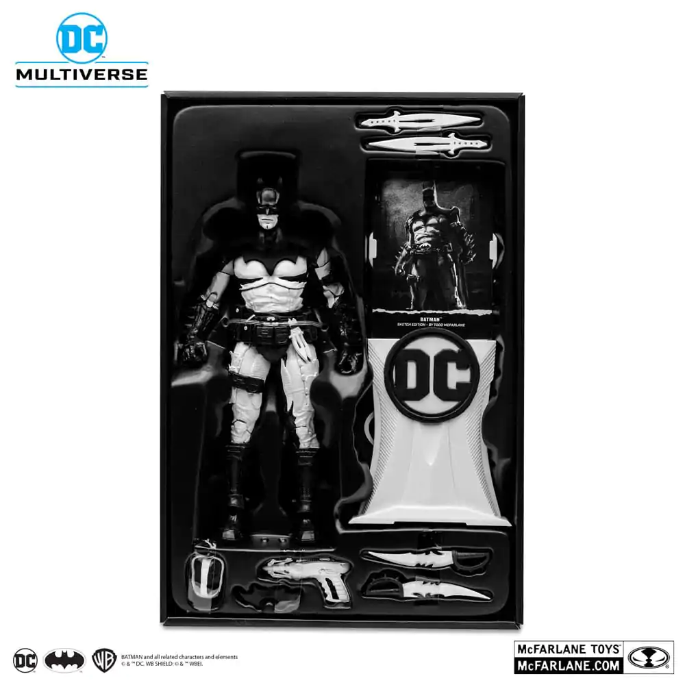 DC Multiverse Akcijska figura Batman by Todd McFarlane Sketch Edition (Gold Label) 18 cm fotografija izdelka