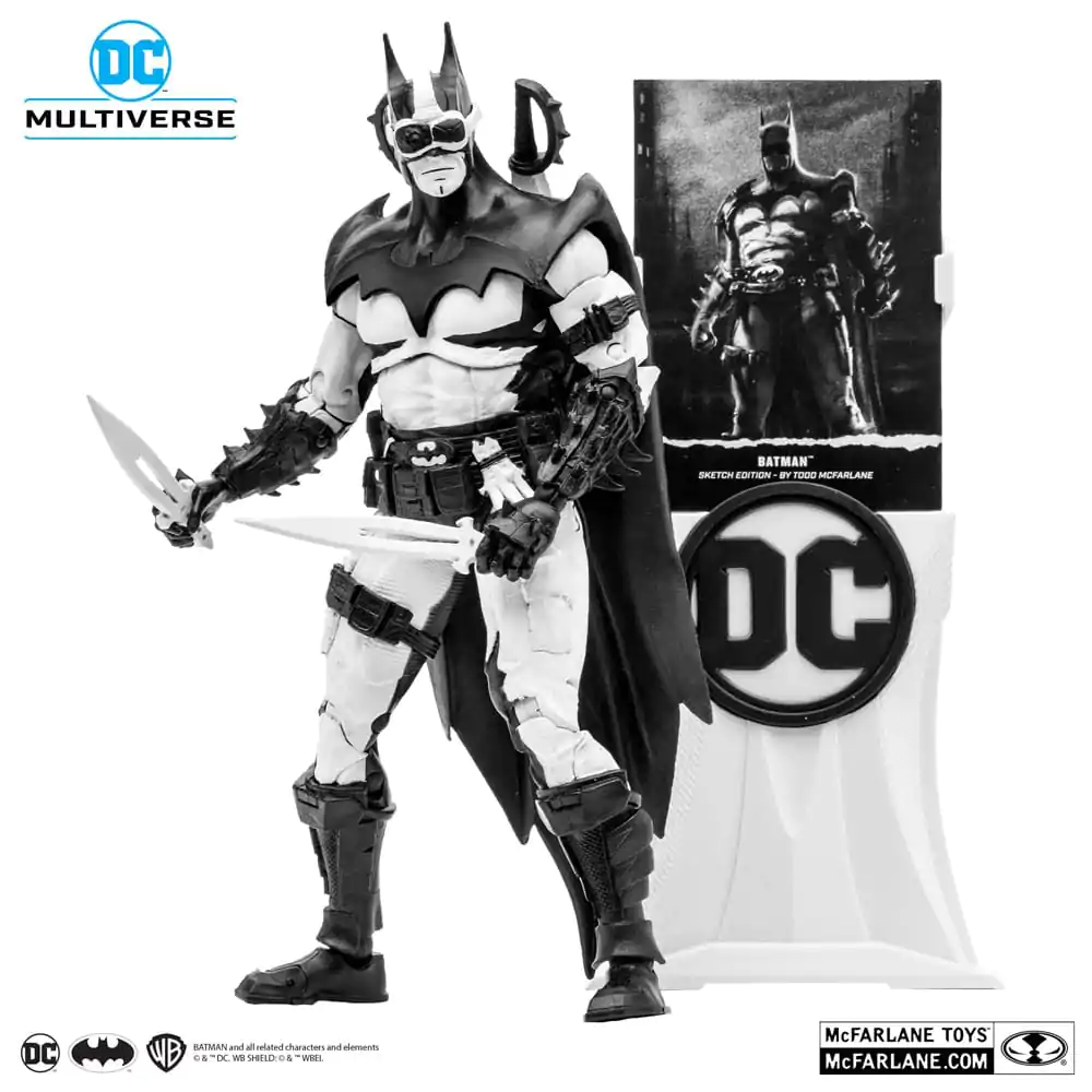 DC Multiverse Akcijska figura Batman by Todd McFarlane Sketch Edition (Gold Label) 18 cm fotografija izdelka