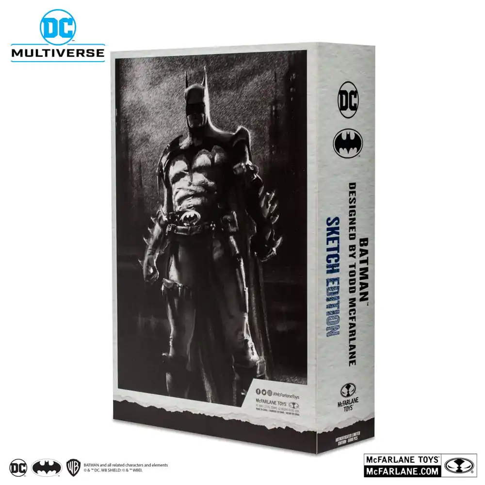 DC Multiverse Akcijska figura Batman by Todd McFarlane Sketch Edition (Gold Label) 18 cm fotografija izdelka