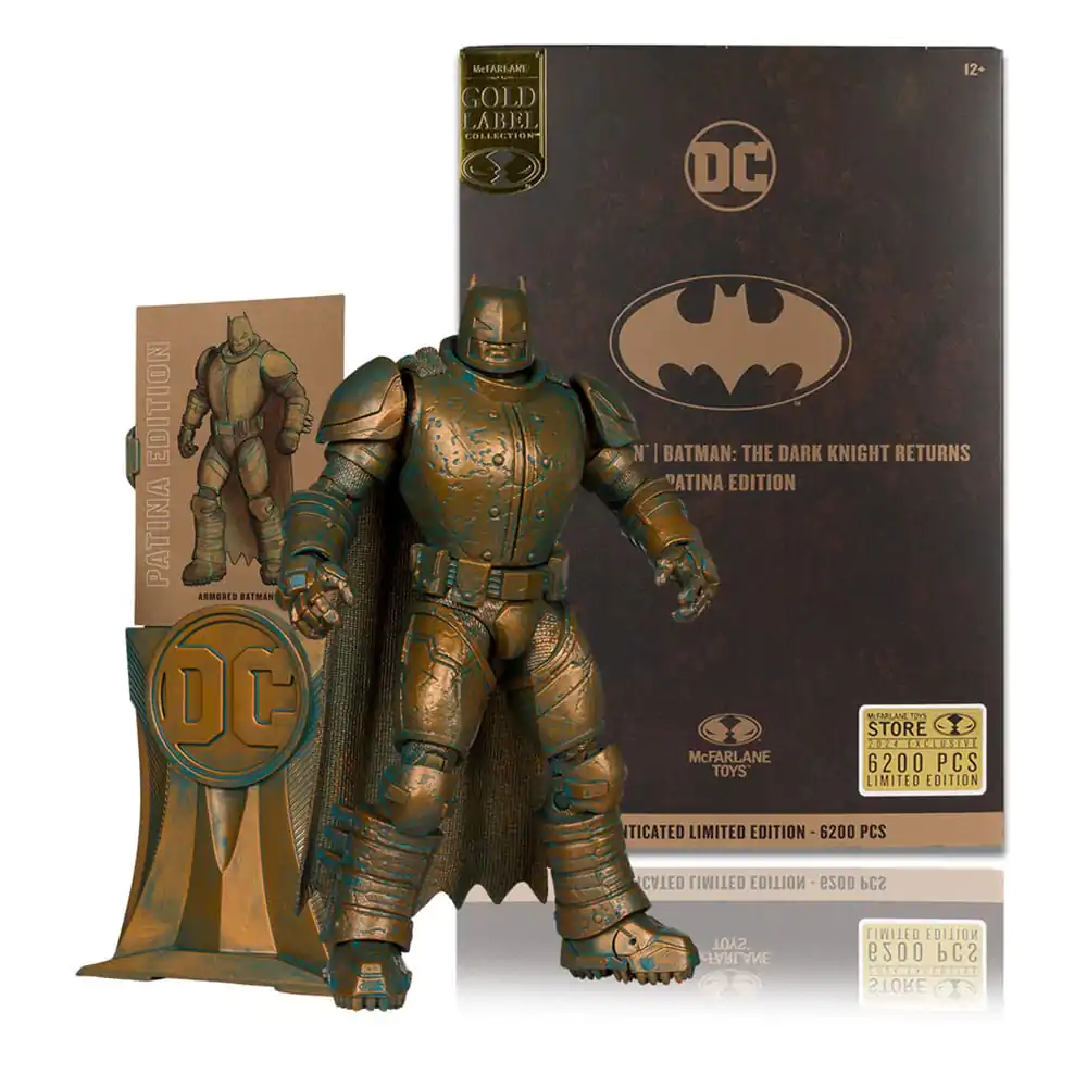 DC Multiverse akcijska figura Batman (Dark Knights of Steel) (Gold Label) 18 cm fotografija izdelka