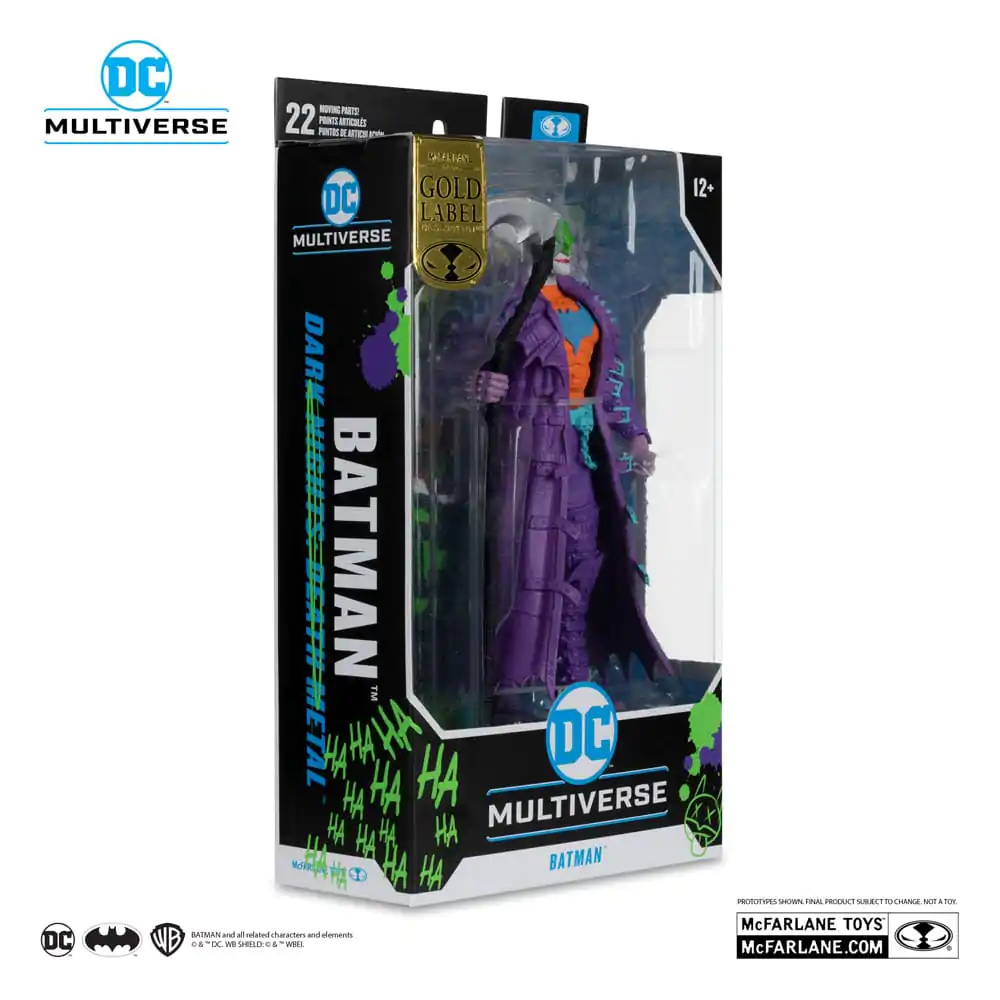 DC Multiverse Akcijska Figura Batman (Dark Nights: Death Metal) Jokerized (Gold Label) 18 cm fotografija izdelka