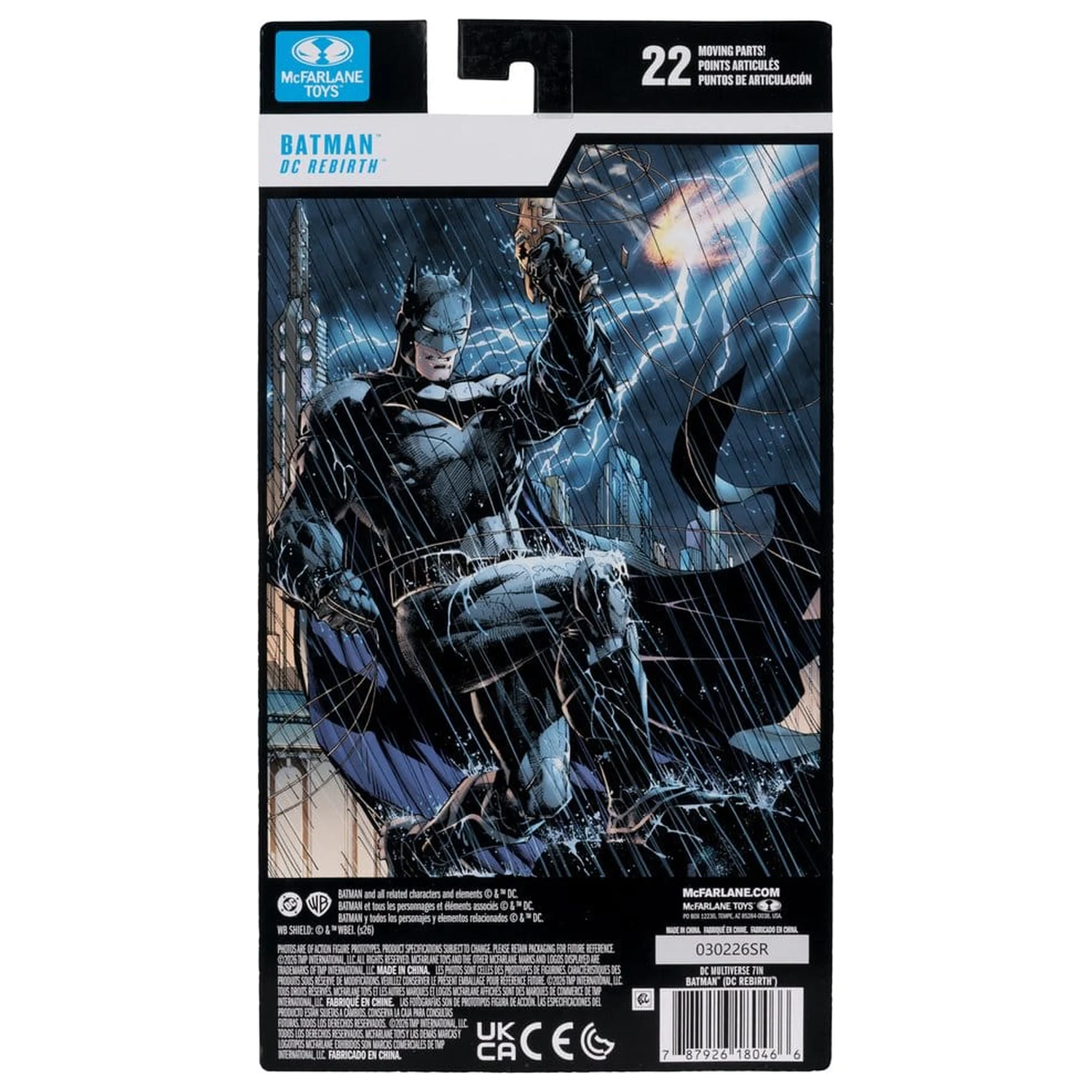DC Multiverse akcijska figura Batman (DC Rebirth) 18 cm fotografija izdelka