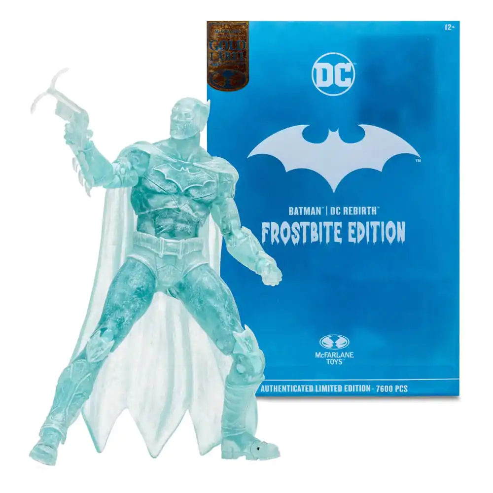 DC Multiverse akcijska figura Batman (DC Rebirth) Frostbite Edition (Gold Label) 18 cm fotografija izdelka