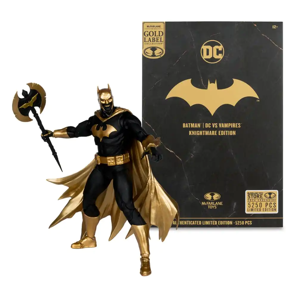 DC Multiverse akcijska figura Batman (DC vs Vampires) Knightmare Edition (Gold Label) 18 cm fotografija izdelka