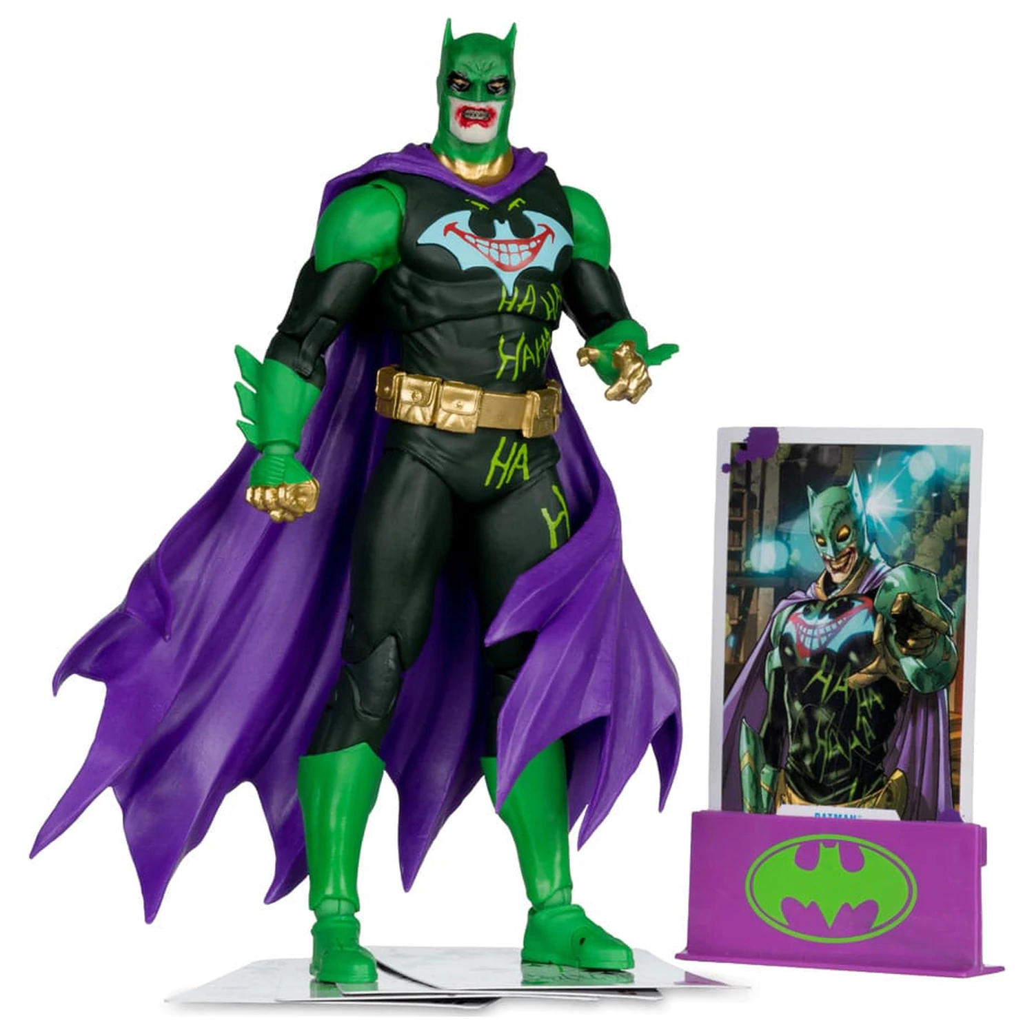 DC Multiverse Akcijska figura Batman (Joker War) (Jokerized) (Gold Label) 18 cm fotografija izdelka