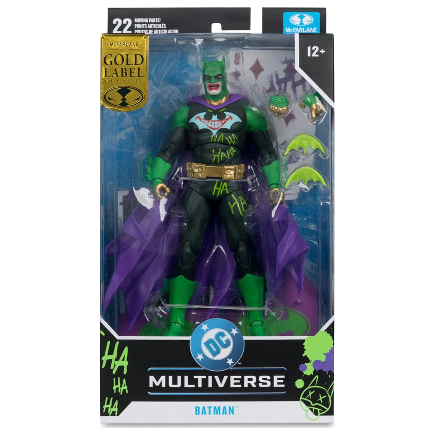 DC Multiverse Akcijska figura Batman (Joker War) (Jokerized) (Gold Label) 18 cm fotografija izdelka
