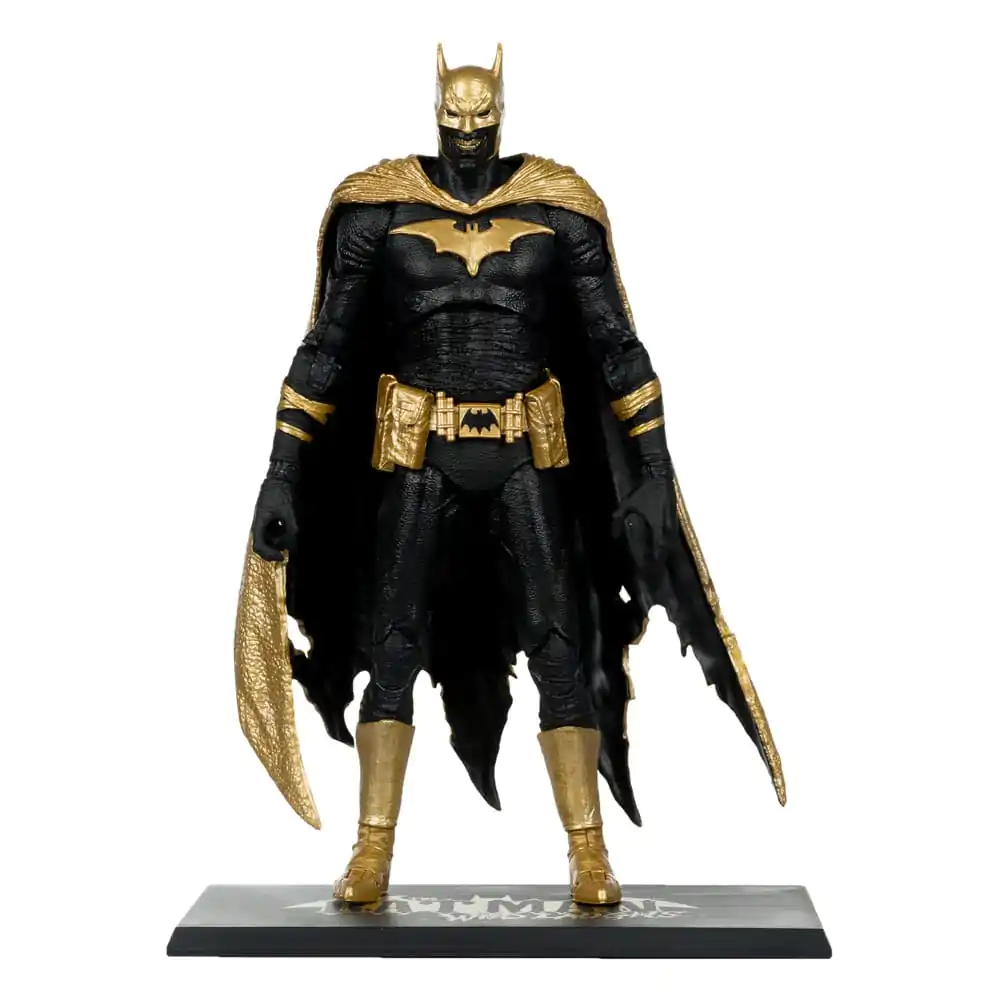 DC Multiverse akcijska figura Batman Zemlje-22 okužen (Dark Metal) Knightmare Edition (Gold Label) 18 cm fotografija izdelka