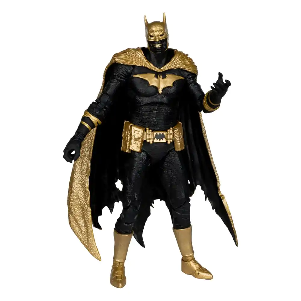 DC Multiverse akcijska figura Batman Zemlje-22 okužen (Dark Metal) Knightmare Edition (Gold Label) 18 cm fotografija izdelka