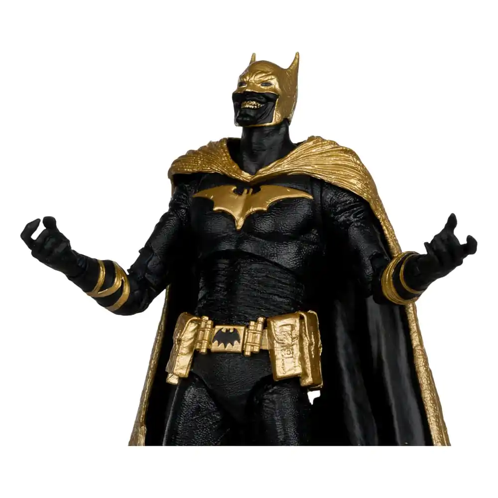 DC Multiverse akcijska figura Batman Zemlje-22 okužen (Dark Metal) Knightmare Edition (Gold Label) 18 cm fotografija izdelka