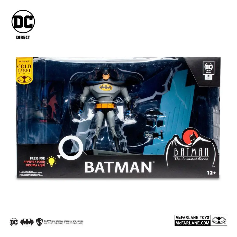 DC Multiverse Akcijska Figura Batman the Animated Series (Gold Label) 18 cm fotografija izdelka