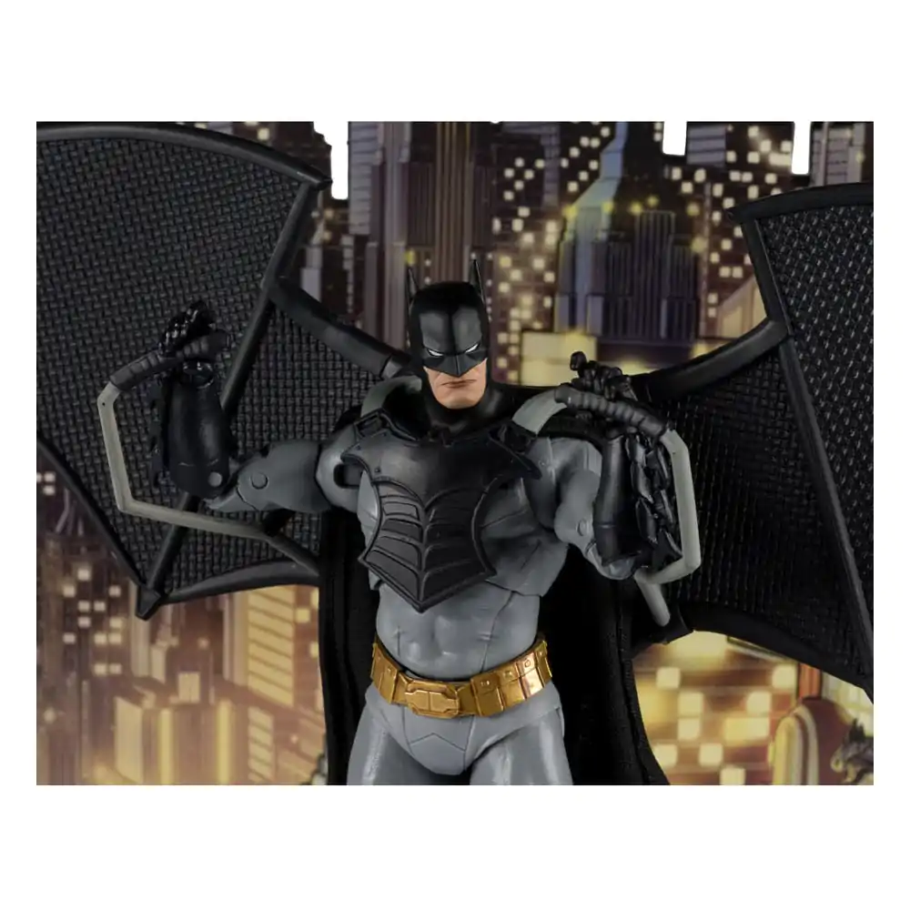 DC Multiverse akcijska figura Batman z Bat-Gliderjem (The Thirteenth Hour) (Gold Label) 18 cm fotografija izdelka