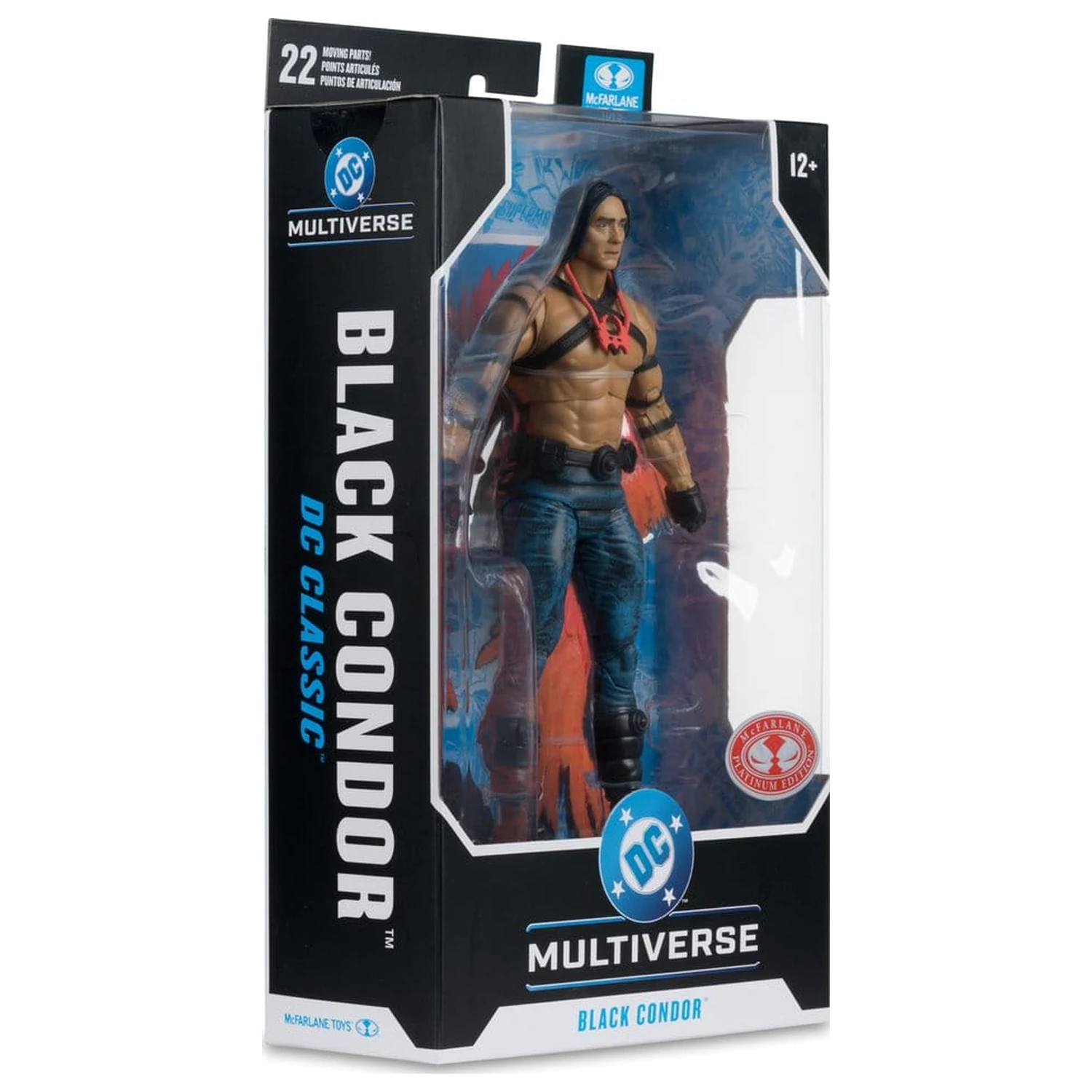 DC Multiverse akcijska figura Black Condor (DC Classic) (Red Platinum Edition) 27 cm fotografija izdelka
