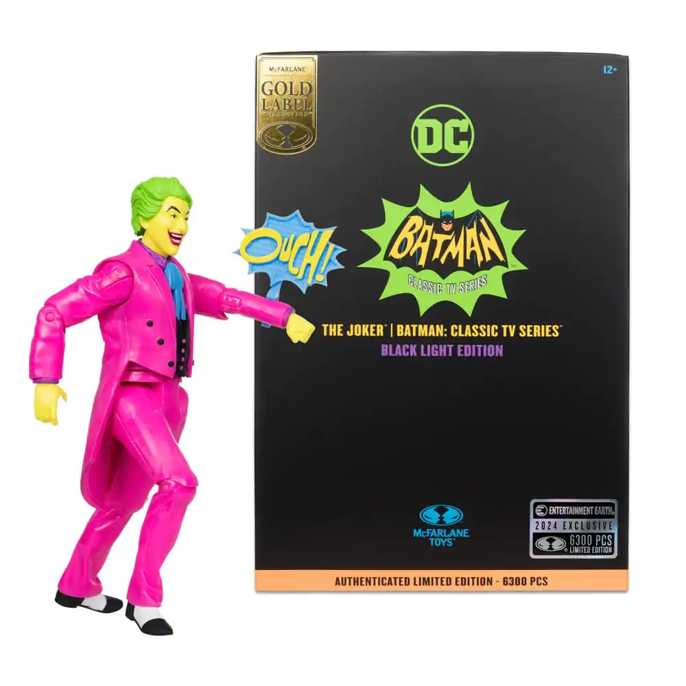 DC Multiverse Akcijska Figura BM66 The Joker (Black Light) (Gold Label) 18 cm fotografija izdelka