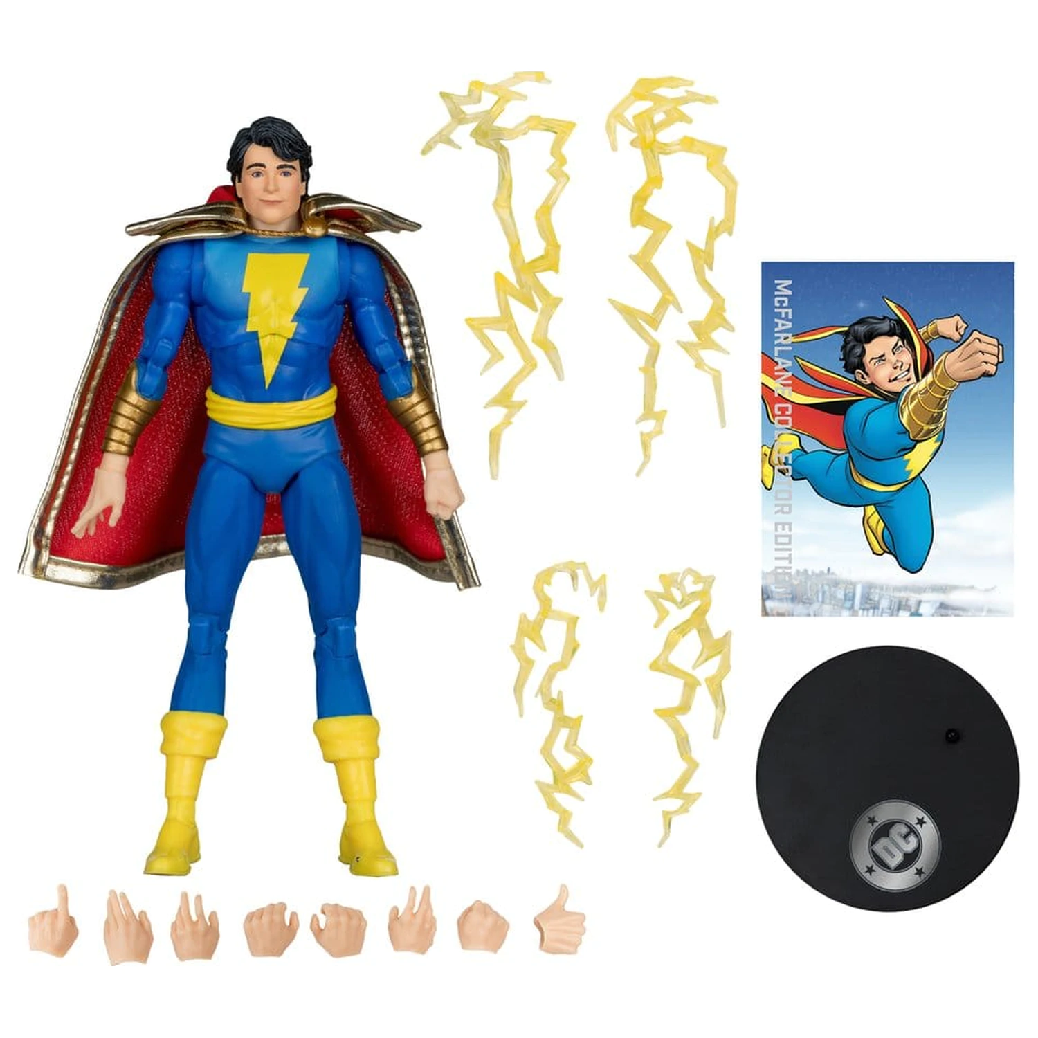 DC Multiverse Collector Edition Akcijska figura Shazam! Freddy Freeman (Captain Marvel Jr.) (Collector Edition #55) 18 cm fotografija izdelka