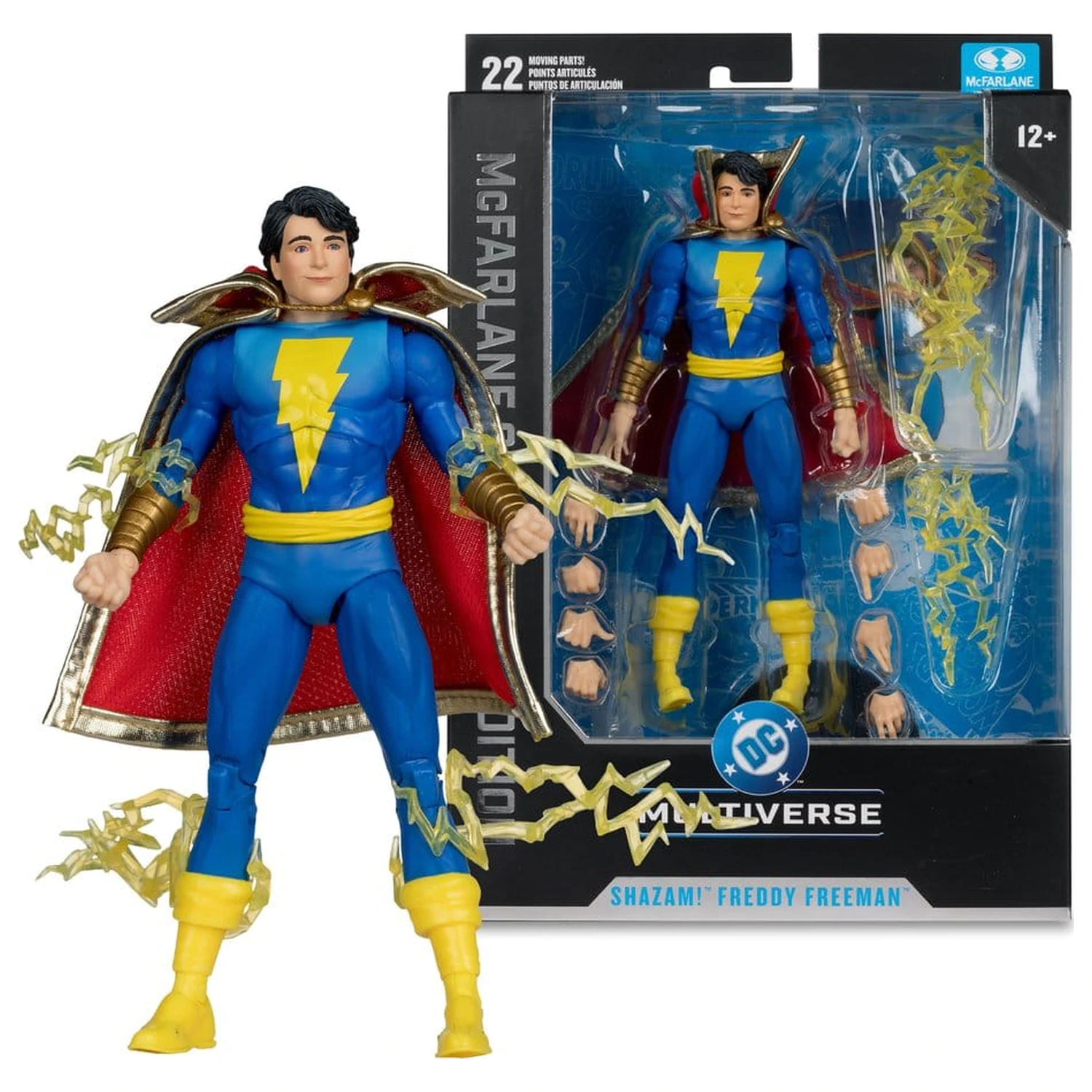 DC Multiverse Collector Edition Akcijska figura Shazam! Freddy Freeman (Captain Marvel Jr.) (Collector Edition #55) 18 cm fotografija izdelka