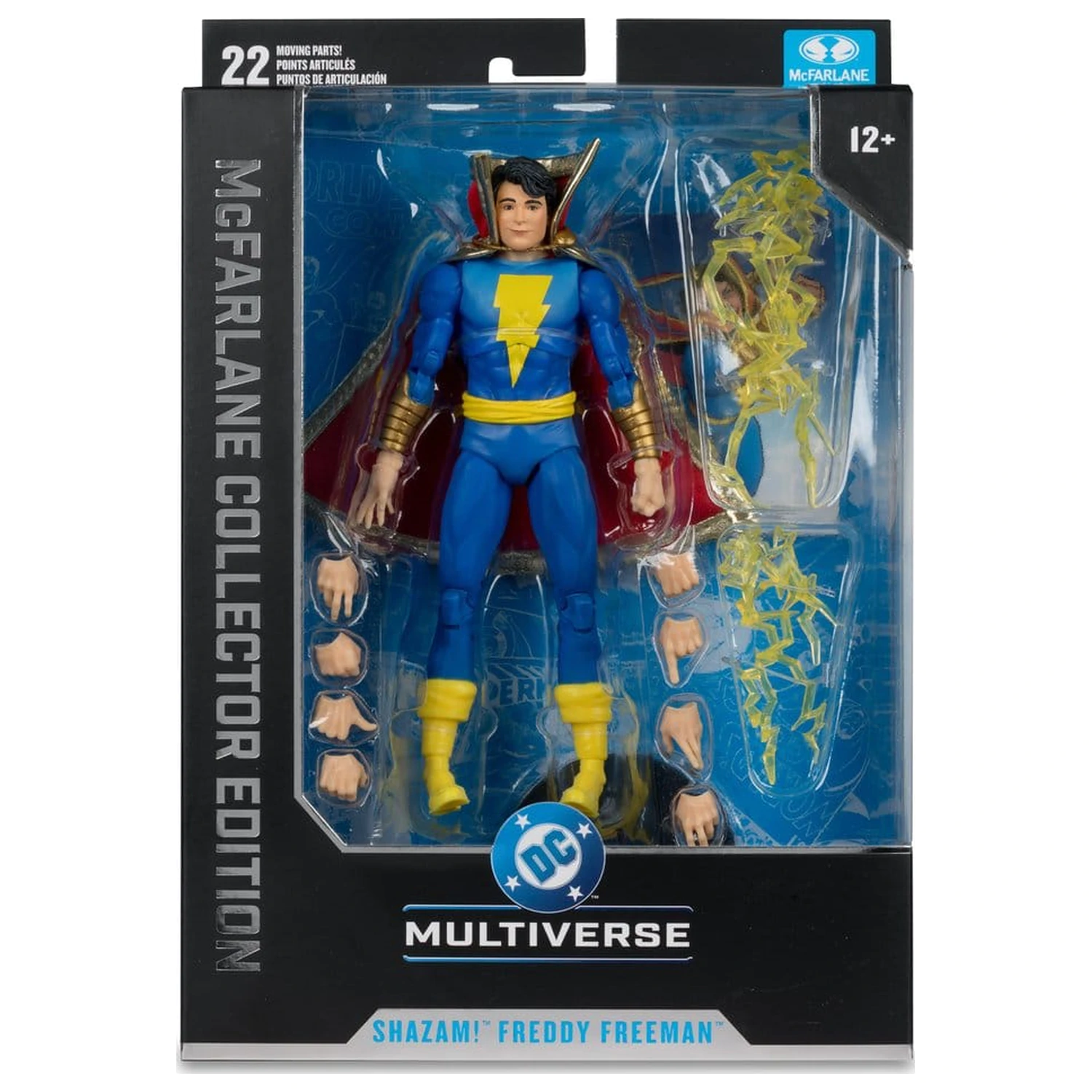 DC Multiverse Collector Edition Akcijska figura Shazam! Freddy Freeman (Captain Marvel Jr.) (Collector Edition #55) 18 cm fotografija izdelka