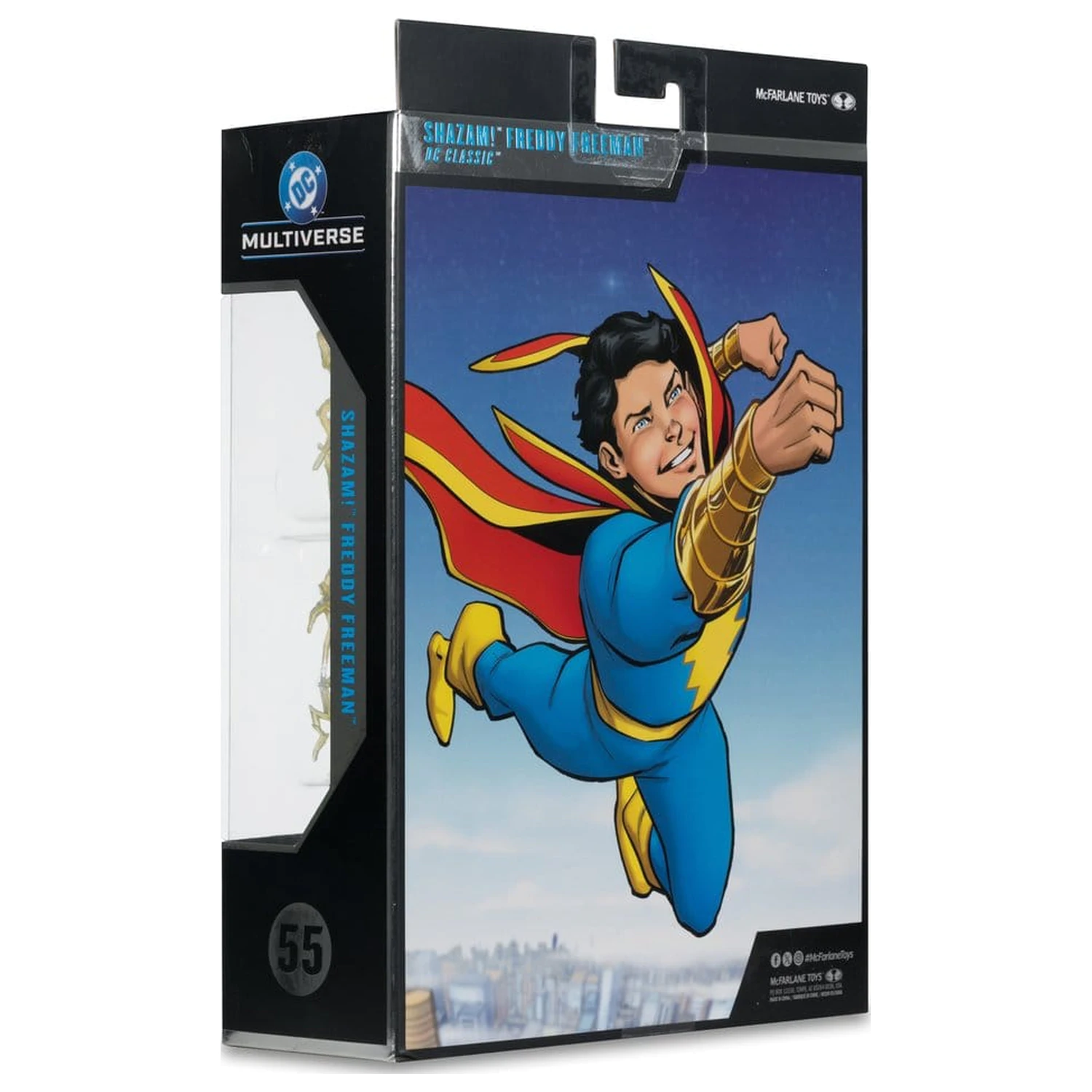 DC Multiverse Collector Edition Akcijska figura Shazam! Freddy Freeman (Captain Marvel Jr.) (Collector Edition #55) 18 cm fotografija izdelka