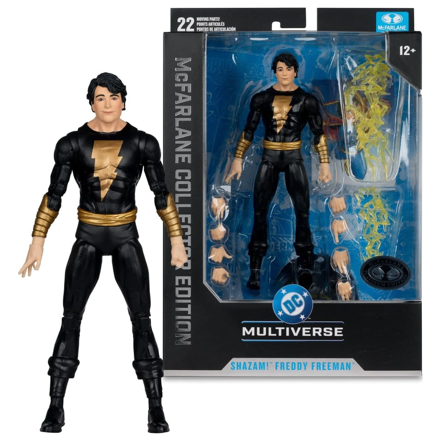DC Multiverse Collector Edition Akcijska figura Shazam! Freddy Freeman (Captain Marvel Jr.) (Collector Edition #55) 18 cm fotografija izdelka
