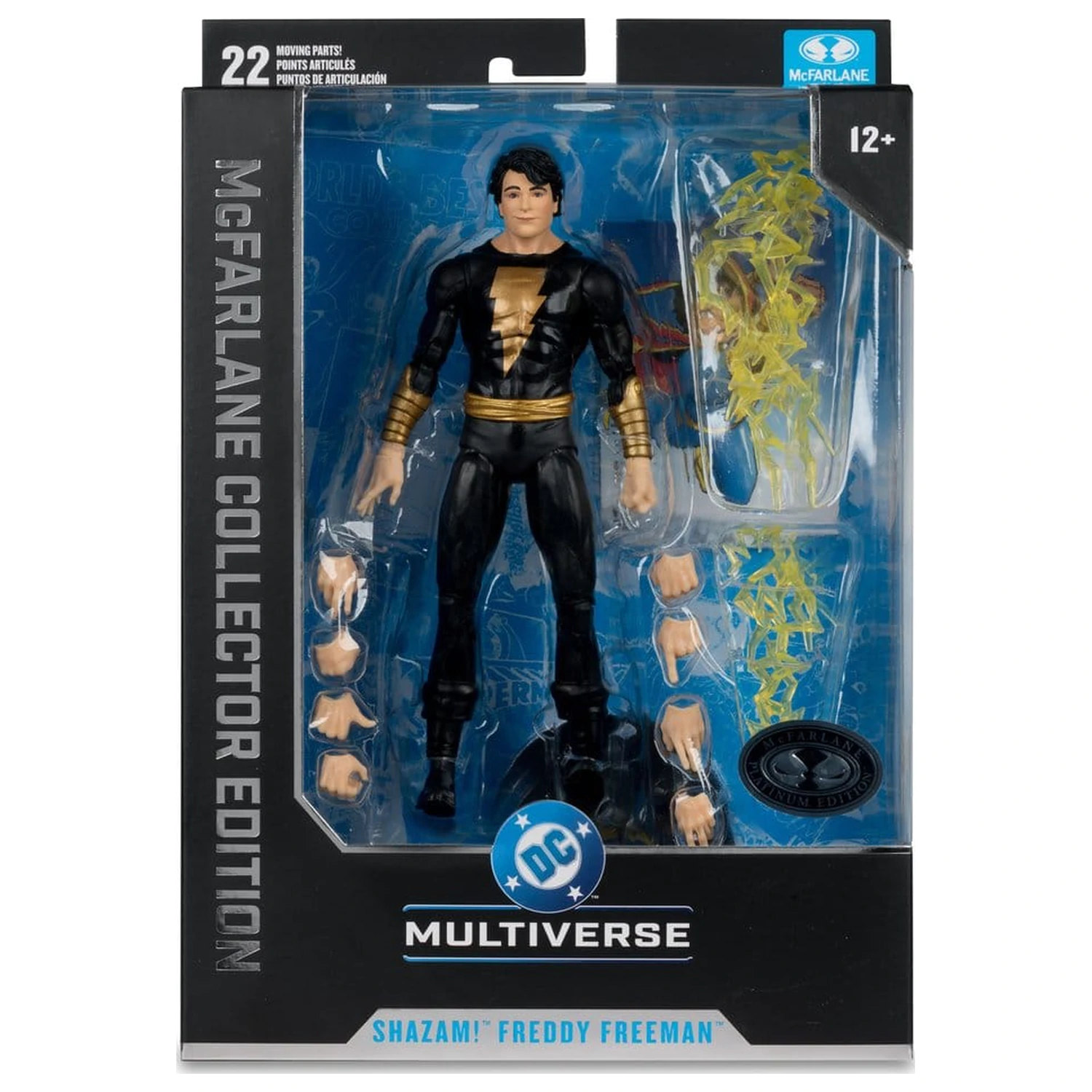 DC Multiverse Collector Edition Akcijska figura Shazam! Freddy Freeman (Captain Marvel Jr.) (Collector Edition #55) 18 cm fotografija izdelka