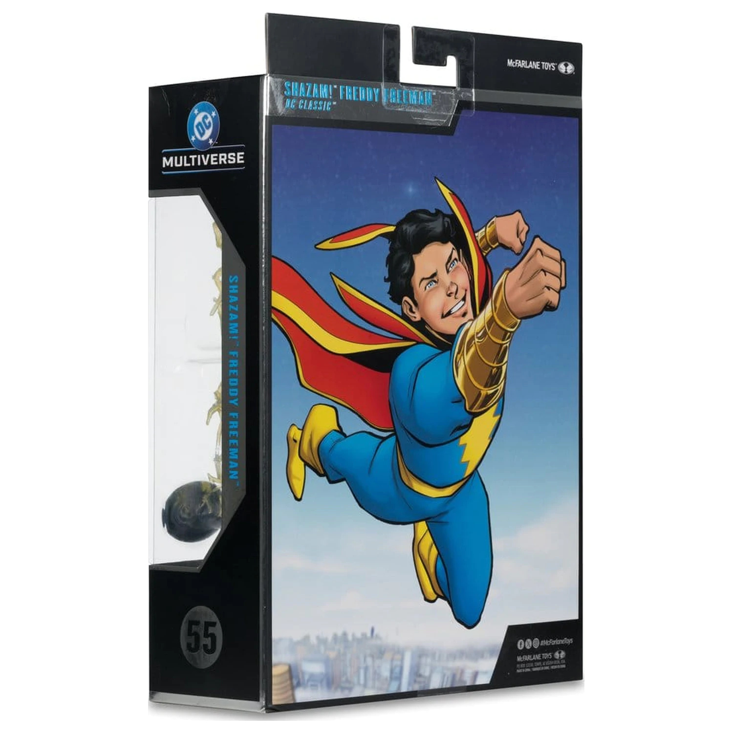DC Multiverse Collector Edition Akcijska figura Shazam! Freddy Freeman (Captain Marvel Jr.) (Collector Edition #55) 18 cm fotografija izdelka