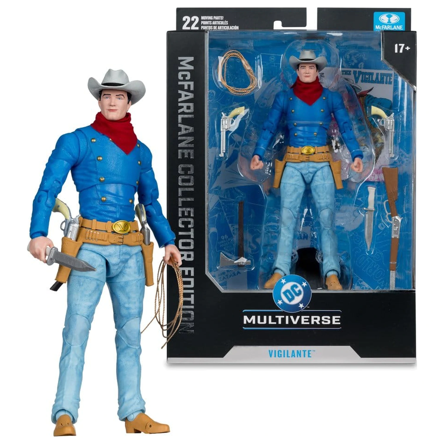 DC Multiverse Zbirateljska Izdaja Akcijska Figura Vigilante (All Star Squadron) (Zbirateljska Izdaja #56) 18 cm fotografija izdelka