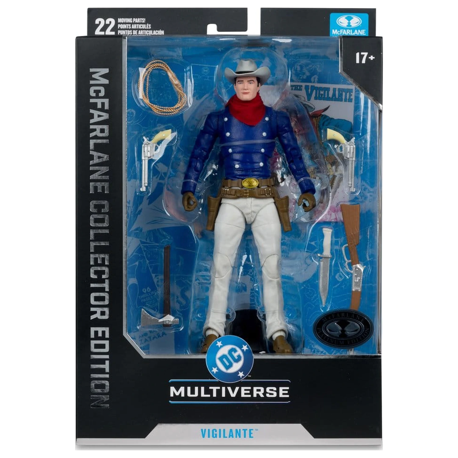DC Multiverse Zbirateljska Izdaja Akcijska Figura Vigilante (All Star Squadron) (Zbirateljska Izdaja #56) 18 cm fotografija izdelka