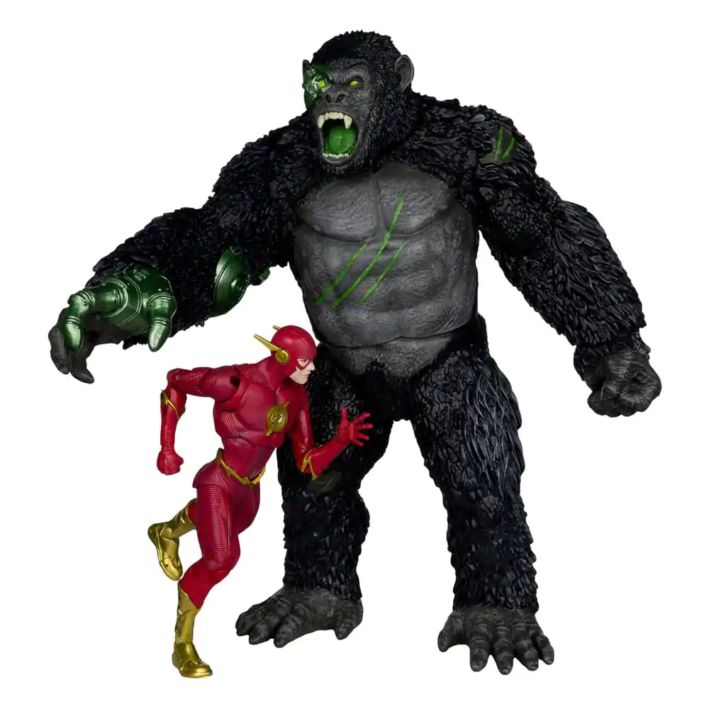 DC Multiverse akcijska figura 2-pack Flash proti Titanu 18 cm fotografija izdelka