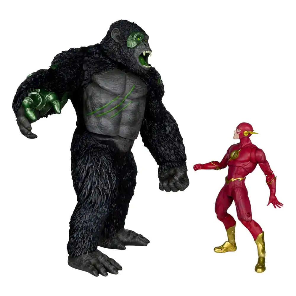 DC Multiverse akcijska figura 2-pack Flash proti Titanu 18 cm fotografija izdelka