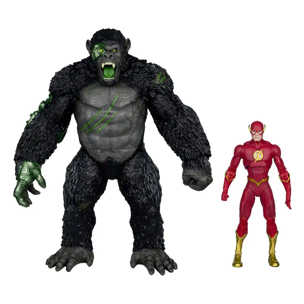 DC Multiverse akcijska figura 2-pack Flash proti Titanu 18 cm fotografija izdelka