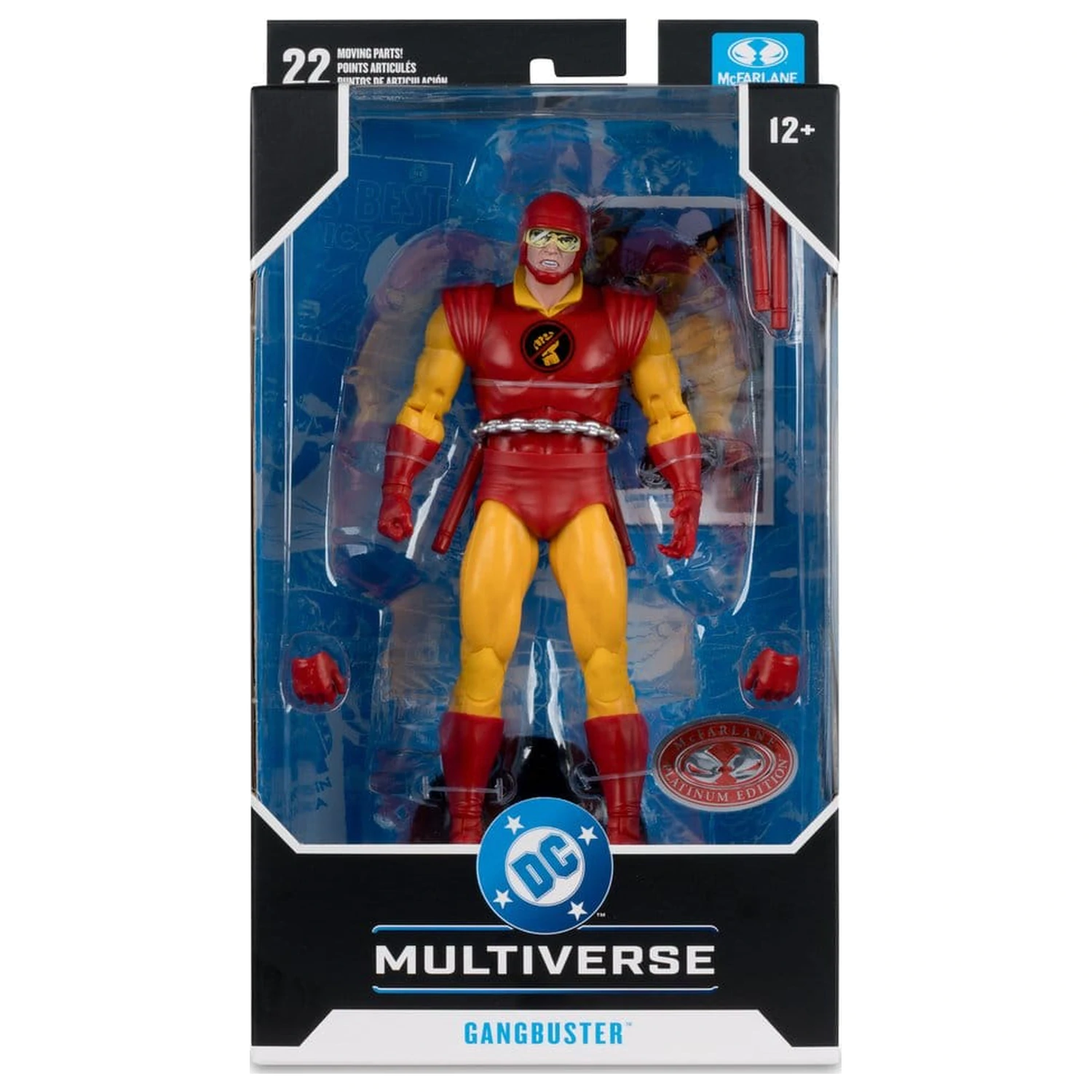 DC Multiverse Akcijska figura Gangbuster (DC Classic) (Red Platinum Edition) 18 cm fotografija izdelka
