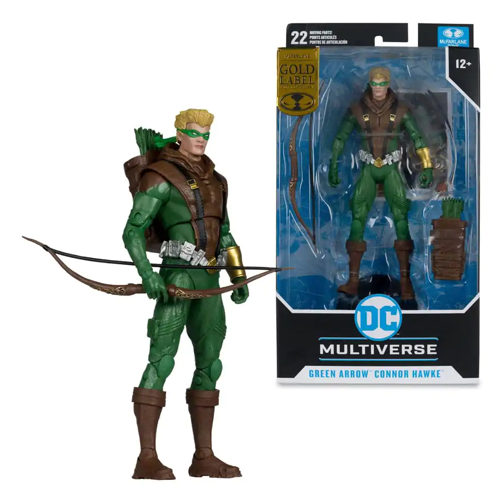 DC Multiverse akcijska figura Green Arrow (Gold Label) 18 cm fotografija izdelka