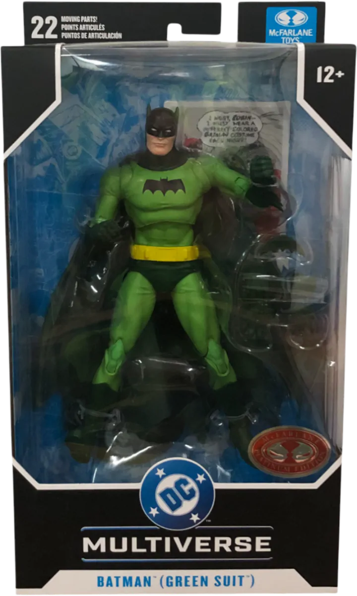 DC Multiverse akcijska figura Green Batman (Chase) 18 cm fotografija izdelka