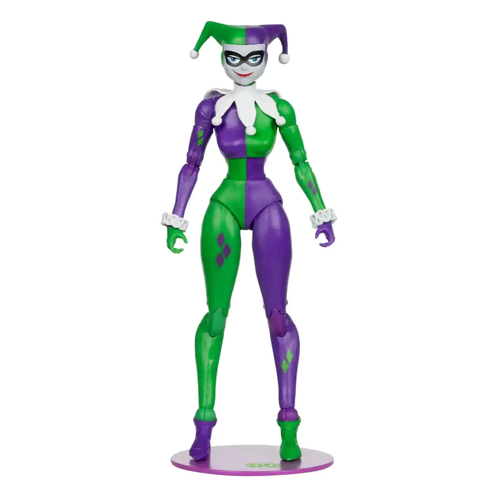 DC Multiverse akcijska figura Harley Quinn (DC Classic) Jokerized (Gold Label) 18 cm fotografija izdelka