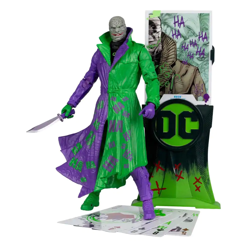 DC Multiverse akcijska figura Hush (Batman: Hush) Jokerized (Gold Label) 18 cm fotografija izdelka