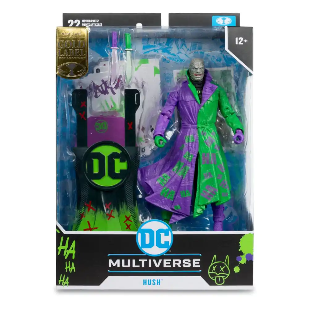 DC Multiverse akcijska figura Hush (Batman: Hush) Jokerized (Gold Label) 18 cm fotografija izdelka