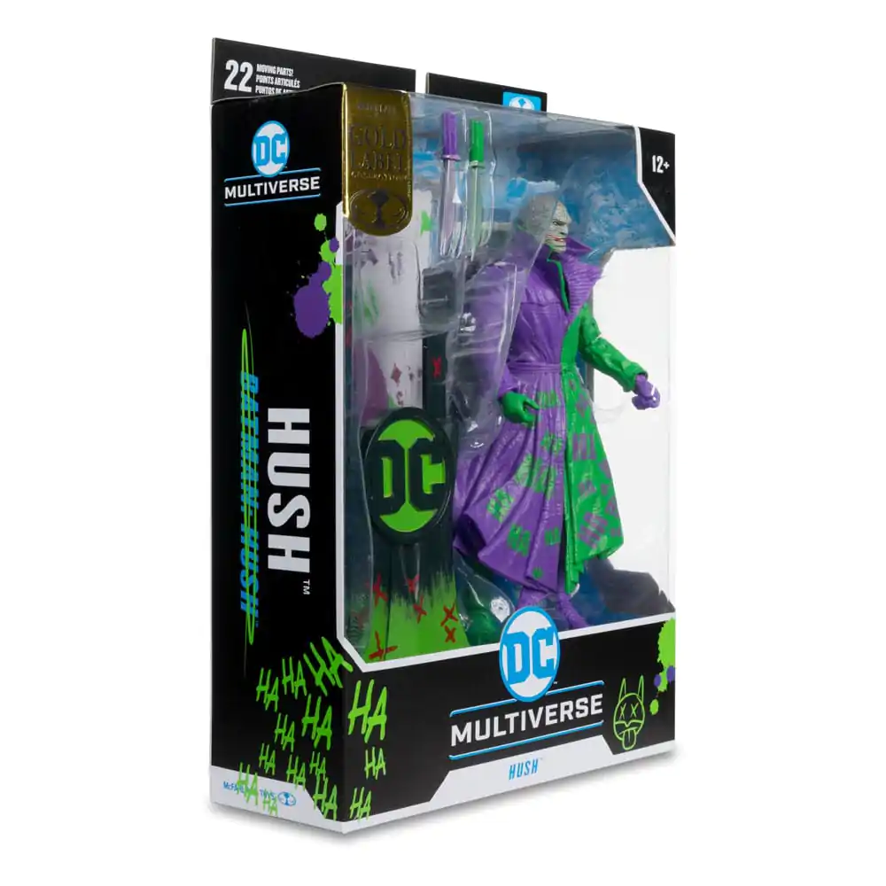 DC Multiverse akcijska figura Hush (Batman: Hush) Jokerized (Gold Label) 18 cm fotografija izdelka