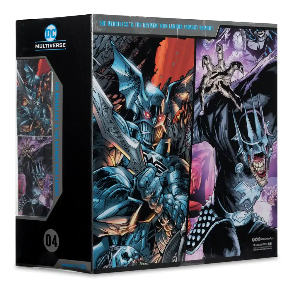 DC Multiverse McFarlane Collector Edition Komplet 2 akcijskih figur #04 Batman who laughs (Knight Armor) & Merciless (Dark Multiverse) 18 cm fotografija izdelka