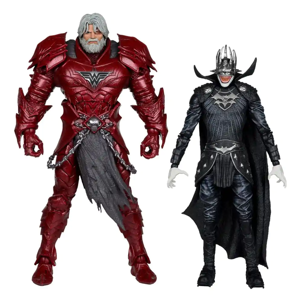 DC Multiverse McFarlane Collector Edition Komplet 2 akcijskih figur #04 Batman who laughs (Knight Armor) & Merciless (Dark Multiverse) 18 cm fotografija izdelka