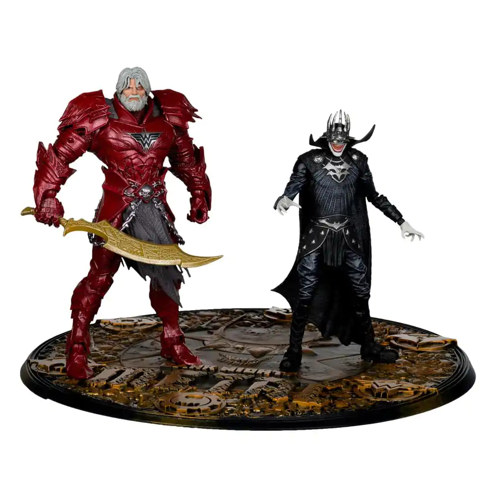DC Multiverse McFarlane Collector Edition Komplet 2 akcijskih figur #04 Batman who laughs (Knight Armor) & Merciless (Dark Multiverse) 18 cm fotografija izdelka