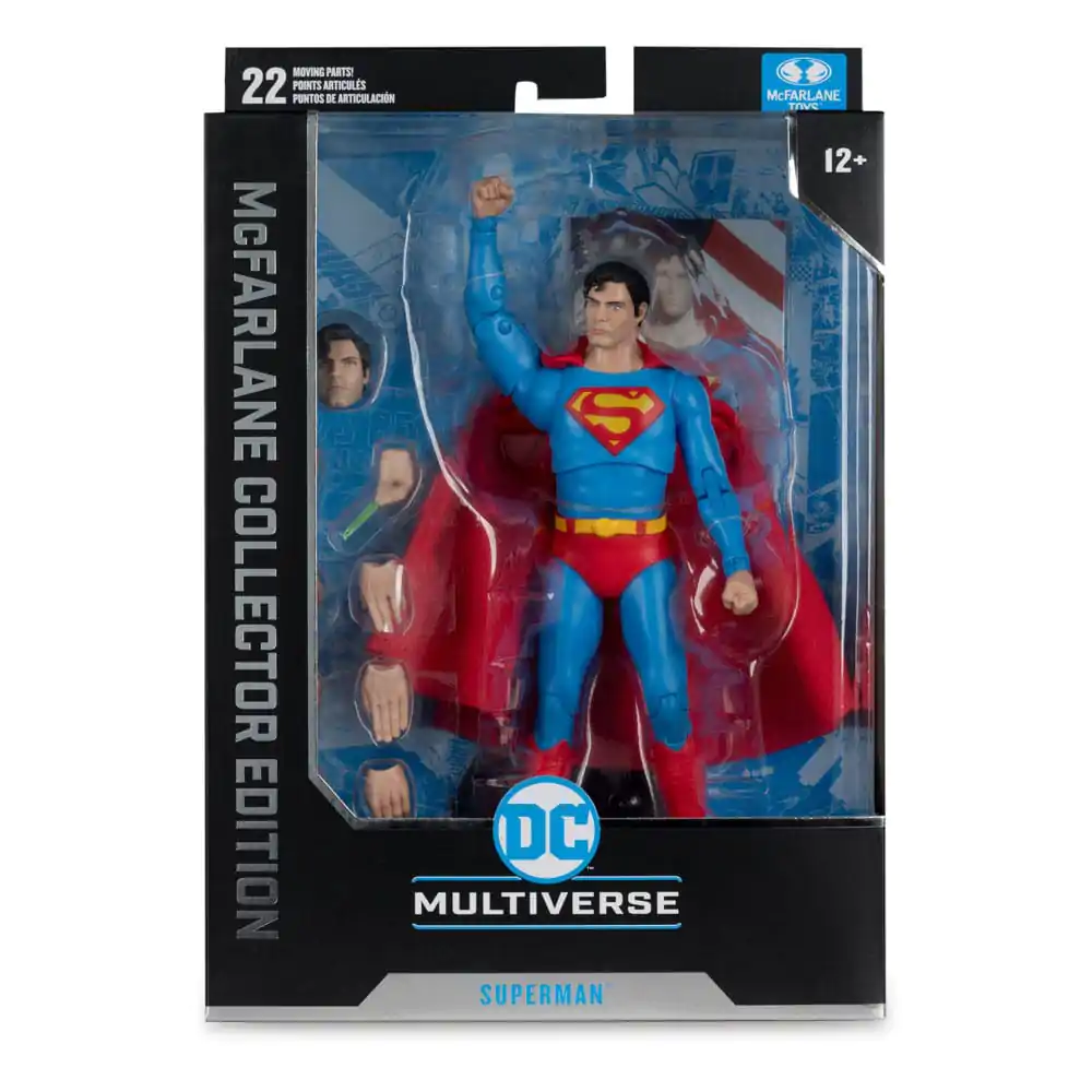DC Multiverse McFarlane Collector Edition akcijska figura #25 Superman (Superman: The Movie 1978) 18 cm fotografija izdelka