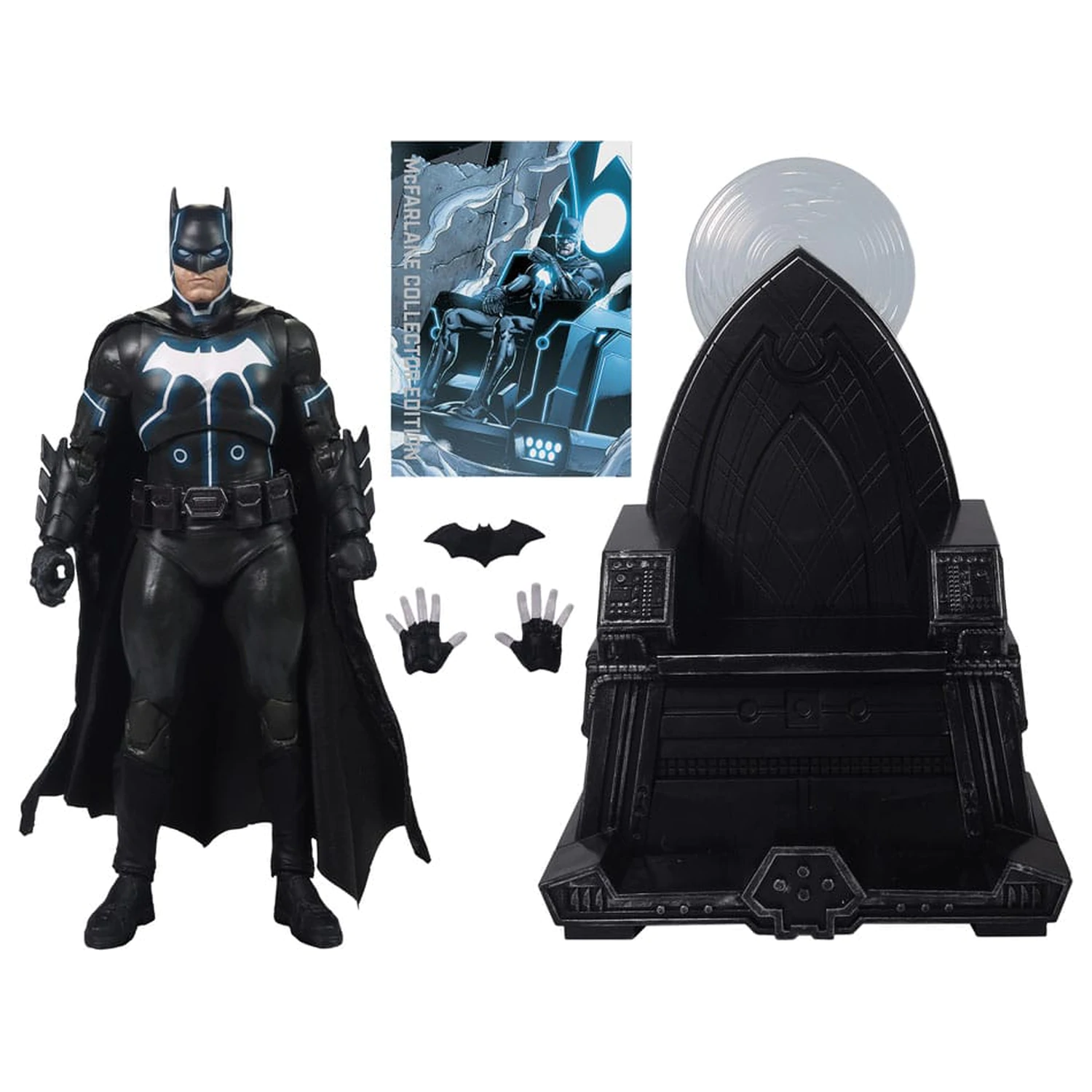 DC Multiverse McFarlane Collector Edition Akcijska figura #47 Batman & Mobius Chair (Darkseid War) 18 cm fotografija izdelka